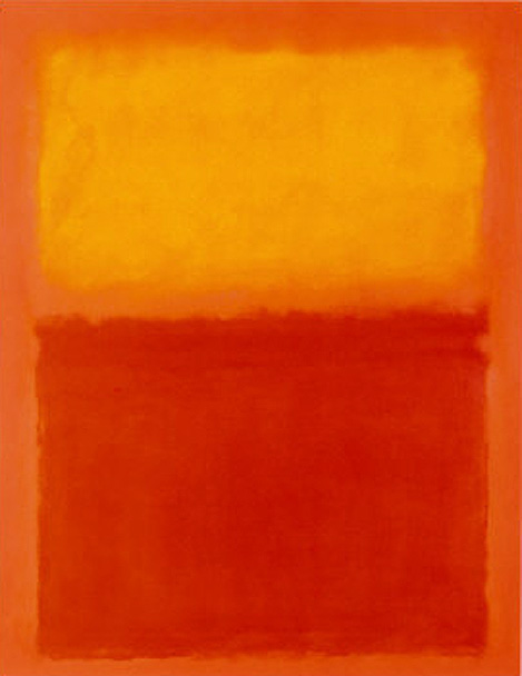 Orange and Yellow3 painting - Mark Rothko Orange and Yellow3 art painting